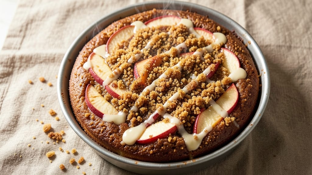 Apple Crumb Cake Recipe From Scratch: Warm Spiced Apple Streusel Hug