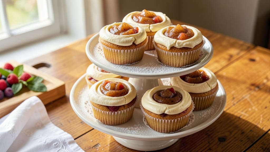 Apple Pie Filling Cupcakes Recipe: Mini Dessert with Spiced Apple Swirl