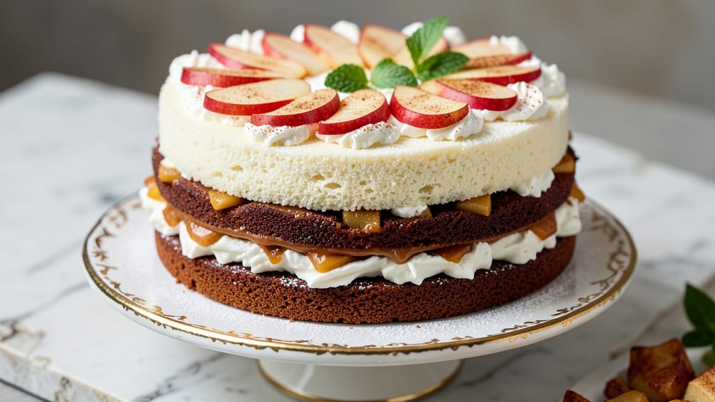 Apple Lady Apple Cake Recipe: Warm Spice-Infused Layers with Buttery Crust