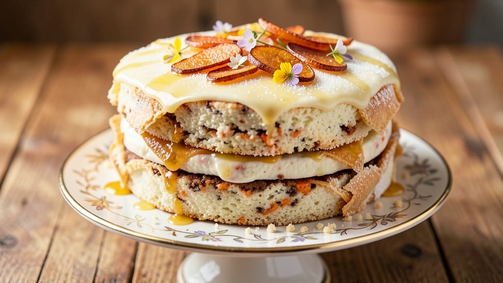 Ark Mobile Sweet Vegetable Cake Recipe: Moist Layers With Hidden Veggie Magic