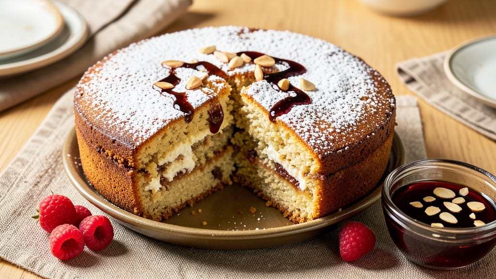 Almond Madeira Cake Recipe: Nutty Boozy Layers With Caramelized Top