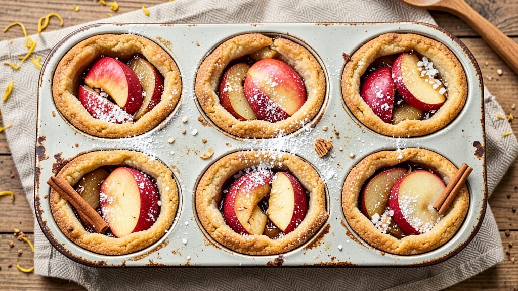 Apple Pie Recipe in Cupcake Pan: Mini Slices of Classic Comfort