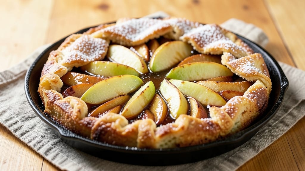 Apple Upside Down Cake Recipe With Cake Mix: Caramelized Apples and Buttery Streusel Crunch