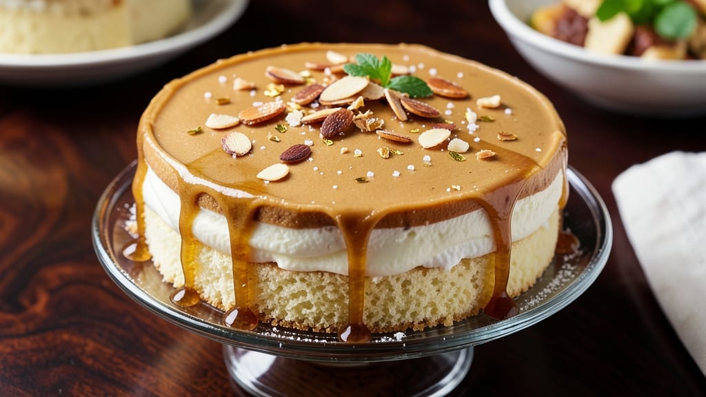 Amaretto Cake Filling Recipe: Nutty Liqueur Swirls With Moist Layers