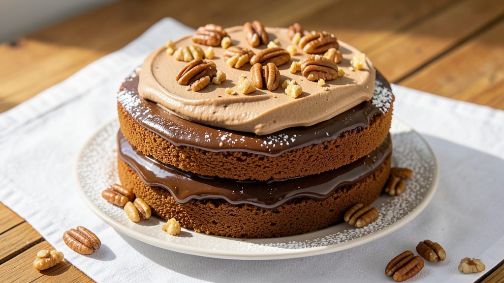 Ashleigh Wright's German Chocolate Cake Recipe: Layered Nutty Fudge and Cream Cheese Bliss