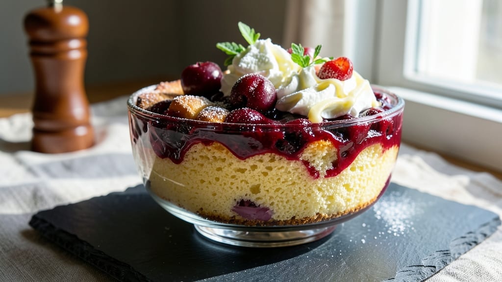 Angel Food Cake Mix and Cherry Pie Filling Recipe: Light-as-Air Layers With Bursting Fruit Filling
