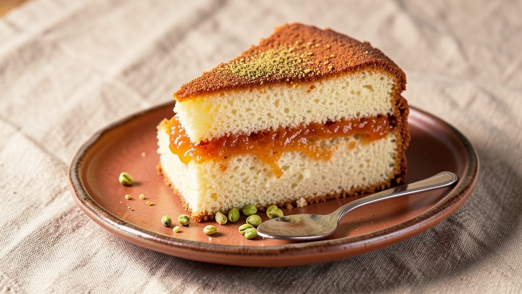 Arab Cake Recipe: Fragrant Cardamom and Orange Zest Layers