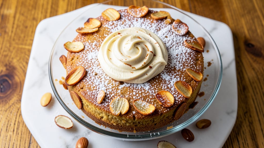 Amaretto Cake Recipe Using Cake Mix: Boozy Vanilla Layers With Almond-Kissed Frosting