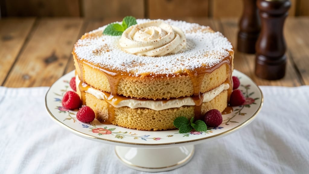 Arrowroot Cake Recipe: Light, Fluffy Layers with Vanilla Infusion