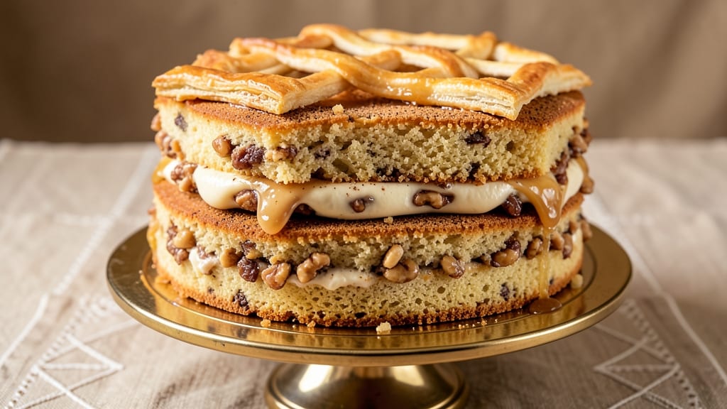 Armenian Cake Recipe: Layered Cardamom and Walnut Elegance