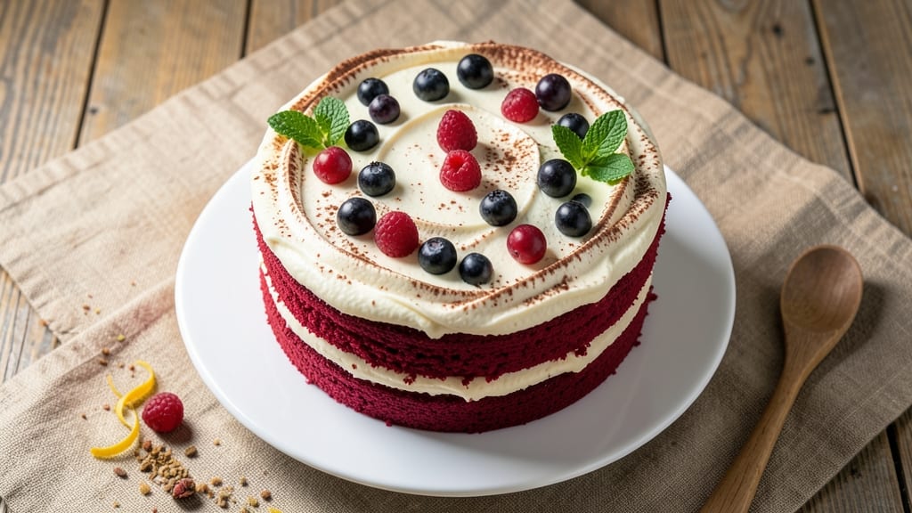 Anna Olson's Red Velvet Cake Recipe: Moist Layers and Cream Cheese Frosting Harmony