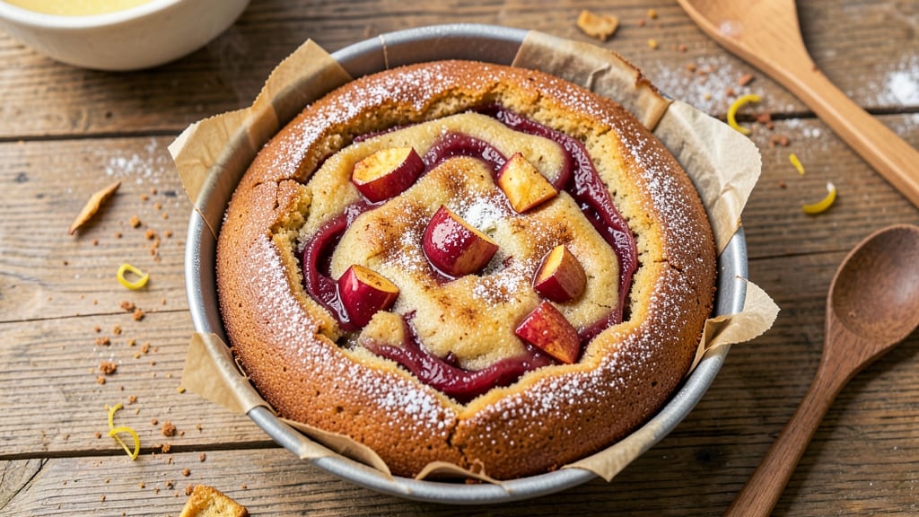 Apple Puree Cake Recipe Uk: Spiced Moistness With Buttery Streusel Crown