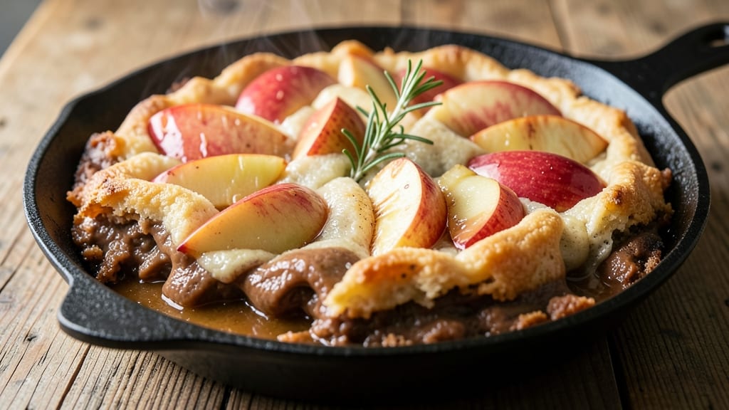 Apple Dump Cake With Fresh Apples Crockpot Recipe: Warm Spiced Apples in One-Pan Magic