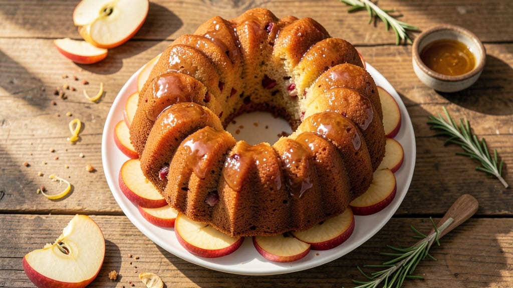 Apple Honey Bundt Cake Recipe: Warm Spice and Caramelized Apple Filling