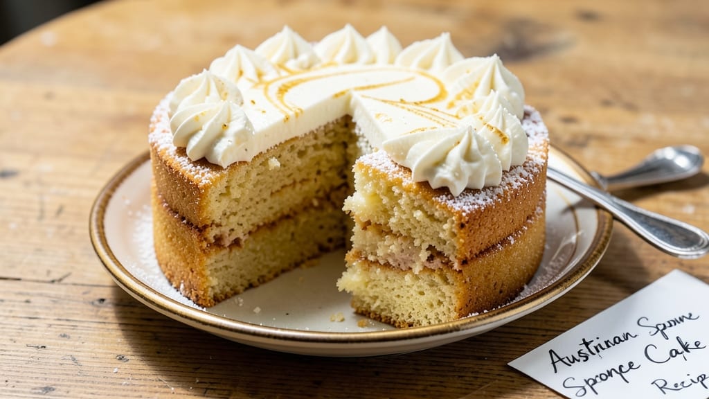 Australian Sponge Cake Recipe: Light-as-Air Layers With Vanilla Bean Infusion