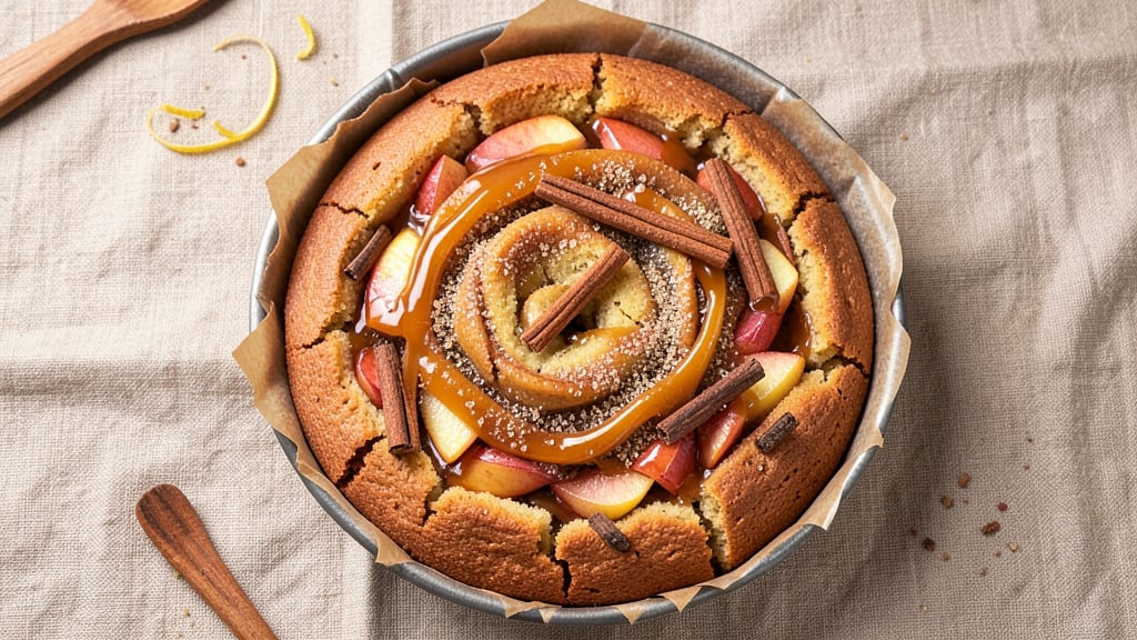 Apple Cinnamon Donut Cake Recipe: Warm Spiced Streusel Hugs Moist Apple Layers
