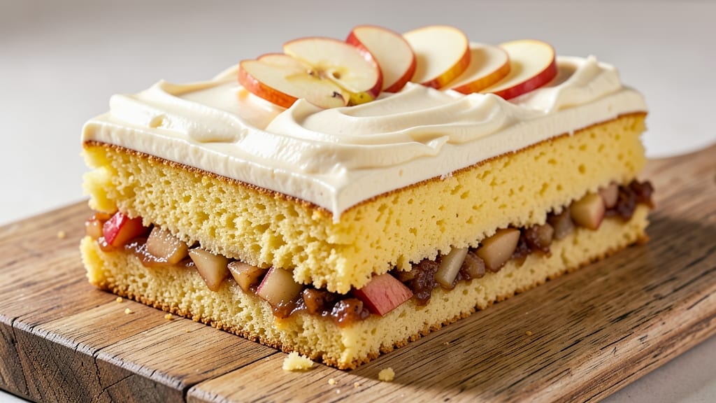 Apple Bar Recipe With Yellow Cake Mix: Spiced Apple Streusel Over Moist Vanilla Layers