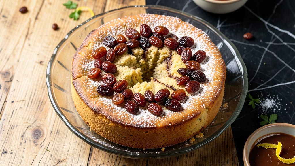 Amazin Raisin Cake Recipe: Moist Layers With Plump Raisins and Vanilla Zing