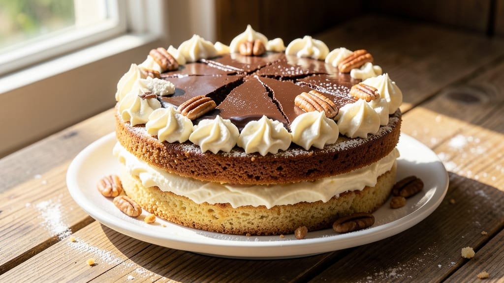 Amish Funny Cake Recipe: Buttery Layers and Spiced Streusel Hug