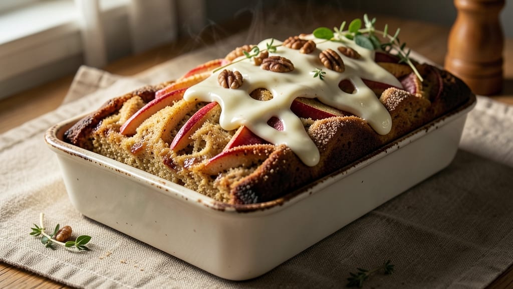 Apple Spice Loaf Cake Recipe: Warm Cinnamon-Apple Layers With Buttery Streusel Crown