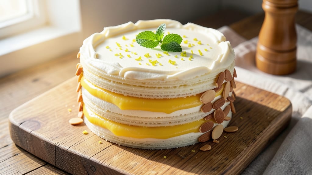 Angel Hair Cake Recipe: Delicate Layers with Citrus Zest Zing