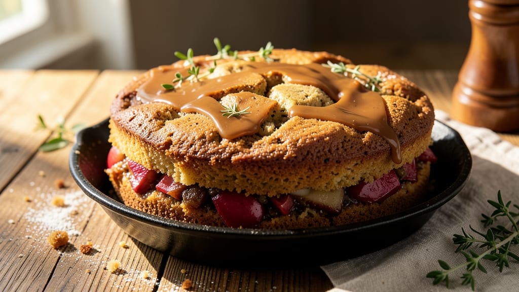 Apple Muffin Cake Recipe: Buttery Streusel Hugs Moist Apple Layers
