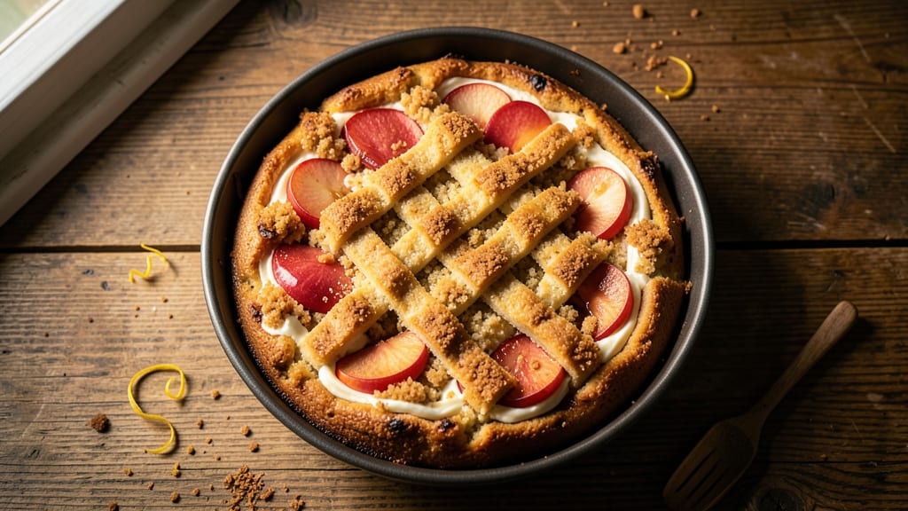 Apple Cinnamon Breakfast Cake Recipe: Warm Spice Streusel Topped With Vanilla Cream Cheese Frosting