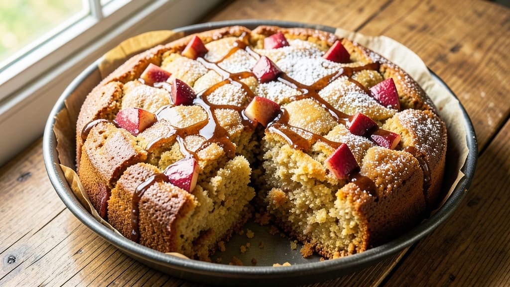 Apple Jack Cake Recipe: Boozy Caramel Swirl With Spiced Apple Filling