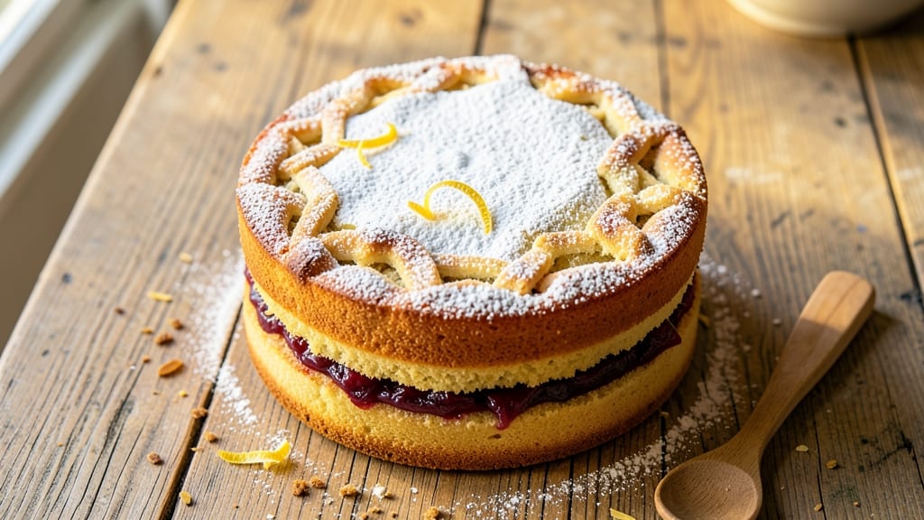 Austrian Plum Cake Recipe: Layered Vanilla and Plum Harmony