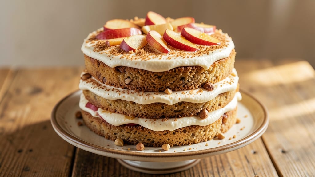 Apple Hazelnut Cake Recipe: Nutty Vanilla Swirls With Warm Cinnamon Crunch