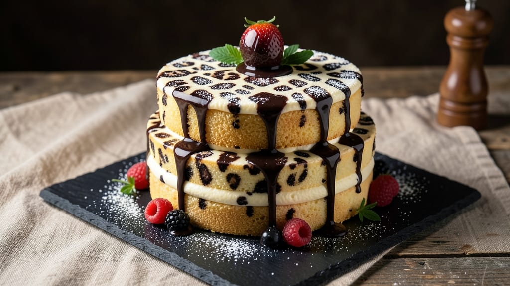Animal Print Cake Recipe: Bold Patterns and Moist Vanilla Bliss