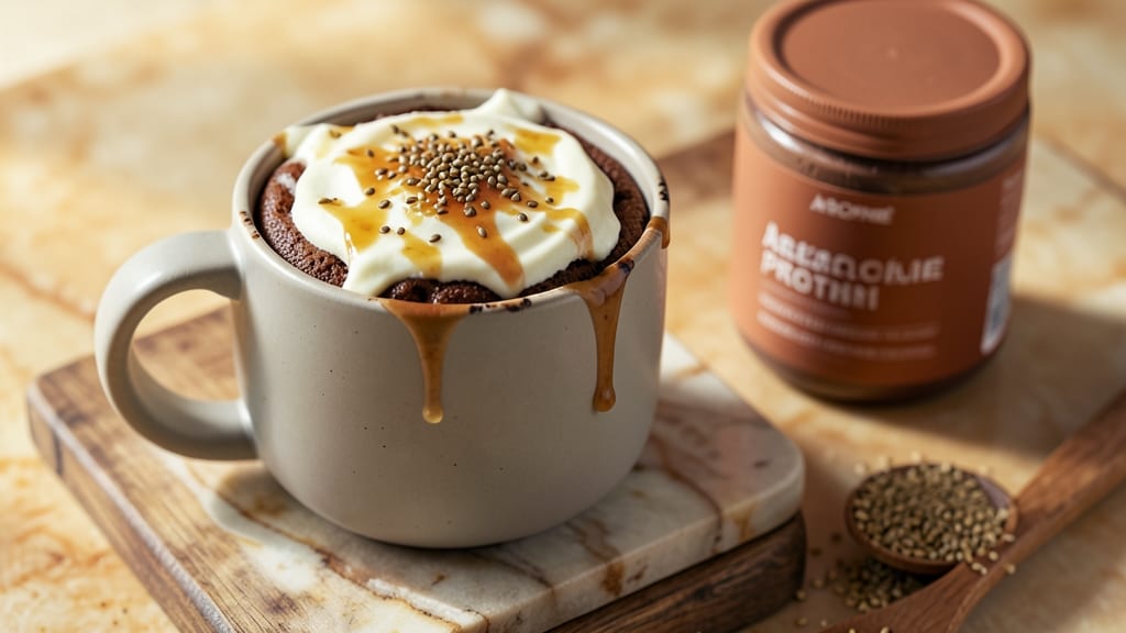 Arbonne Mug Cake Recipe: Single-Serve Protein-Packed Indulgence