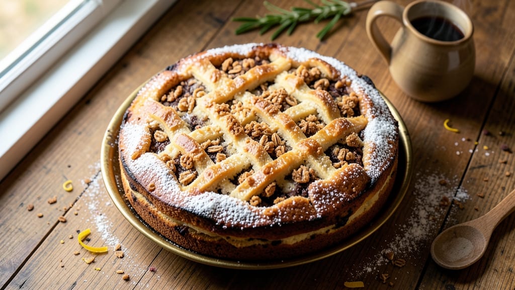 Alton Brown's Coffee Cake Recipe: Vanilla-Infused Layers With Buttery Streusel Crunch