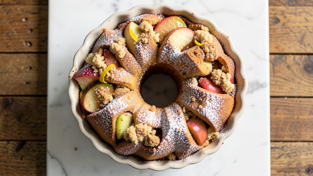 Apple Pie Filling Bundt Cake Recipe: Warm Spiced Apple Streusel Hugging Moist Layers