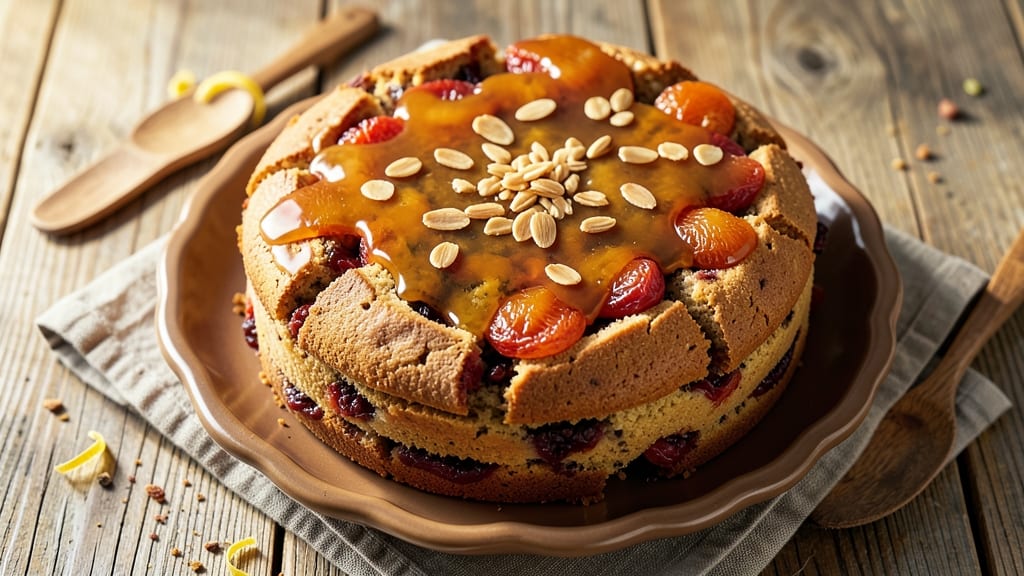 Apricot Brandy Fruit Cake Recipe: Boozy Moistness With Candied Fruits