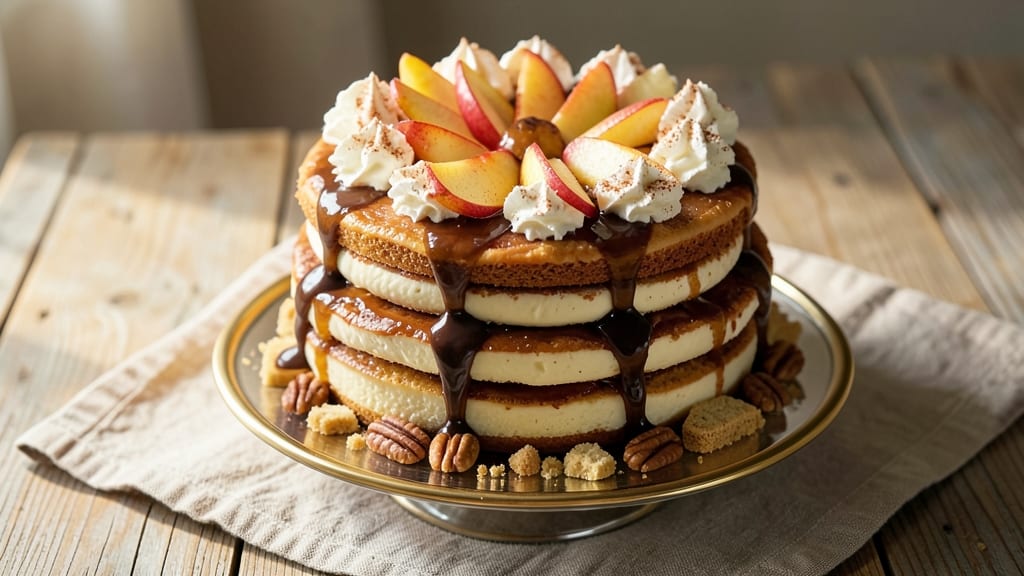 Apple Crown Cake Recipe: Warm Spiced Apple Layers With Buttery Streusel Crown