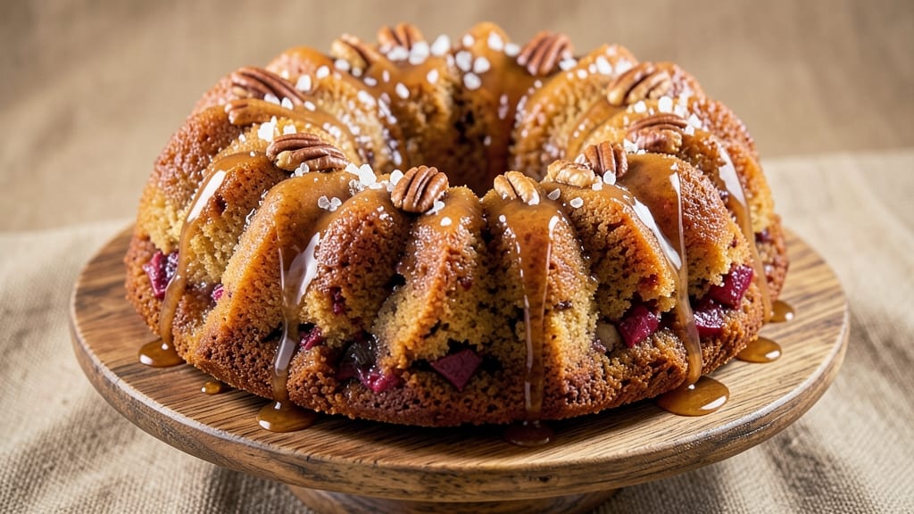 Apple Pecan Bundt Cake Recipe: Warm Spiced Streusel and Vanilla Frosting Harmony