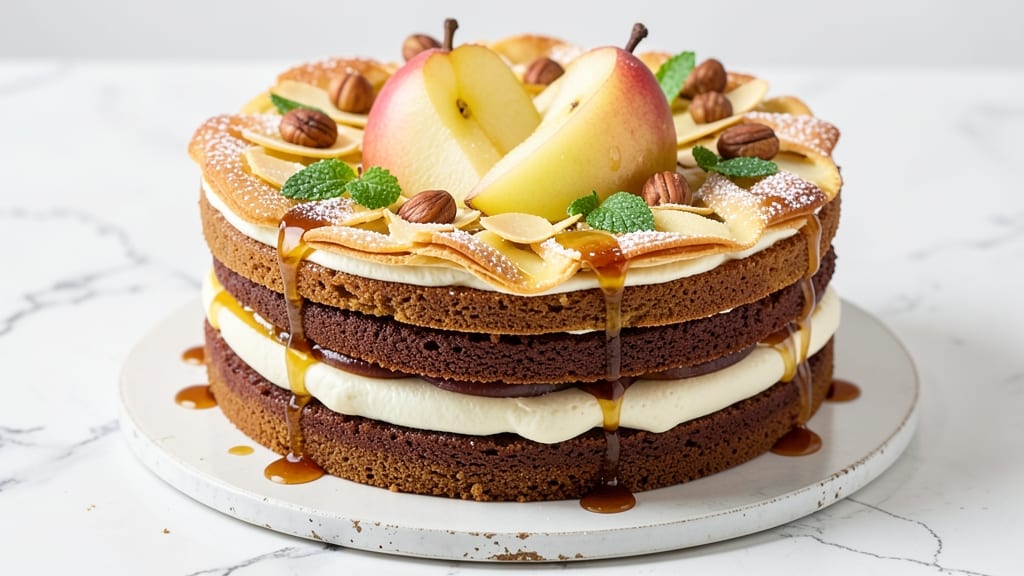Asian Pear Cake Recipe: Subtle Sweetness With Buttery Vanilla Streusel