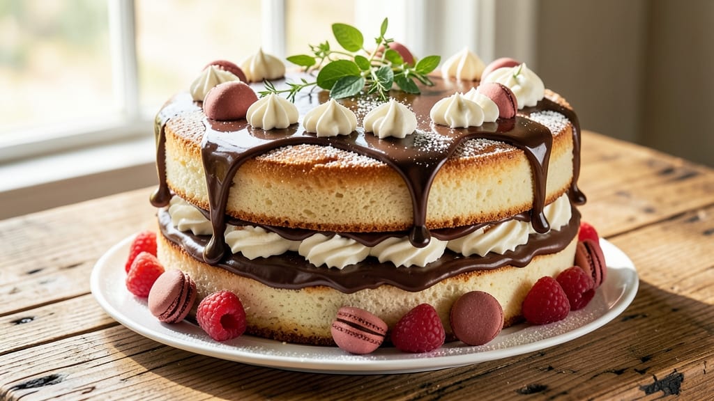 Amelia Bedelia's Sheet Cake Recipe: Whimsical Vanilla Buttercream Towers