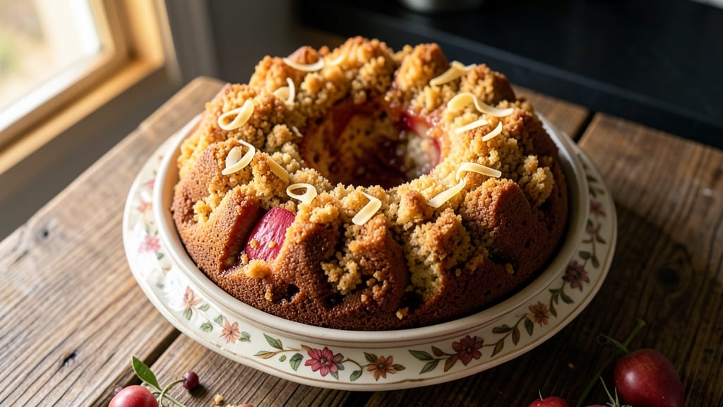 Apple Crumb Bundt Cake Recipe: Warm Spiced Apple Streusel Crown