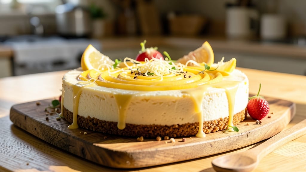 America's Test Kitchen Lemon Cheesecake Recipe: Crispy Graham Top, Ultra-Smooth Fill