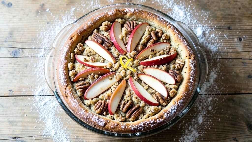 Apple Walnut Spice Cake Recipe: Warmly Spiced with Crunchy Nut Topping