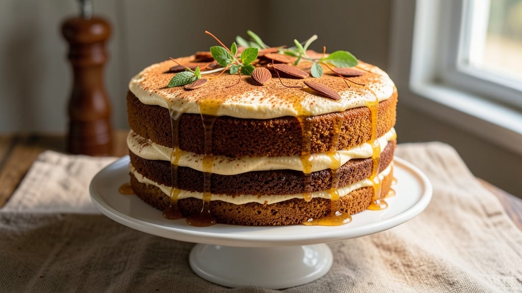 Amber Cake Recipe: Warm Vanilla Spice With Buttery Crunch Top