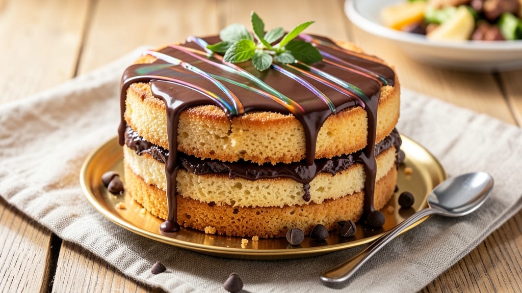 Anna Olson's Chocolate Sponge Cake Recipe: Moist Layers and Rich Frosting Harmony