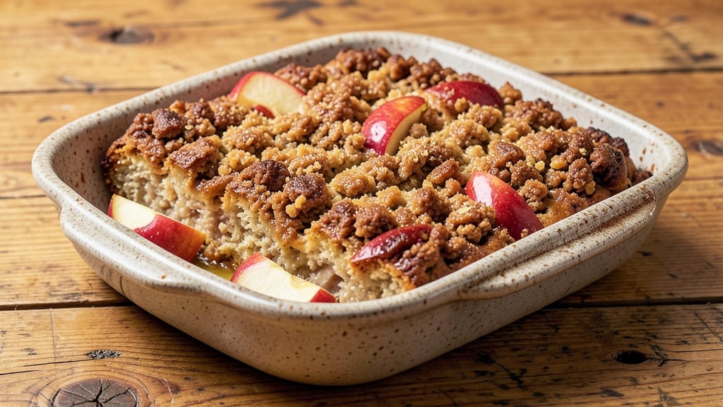 Apple Crumble Loaf Cake Recipe: Spiced Streusel Hugs Juicy Apple Layers