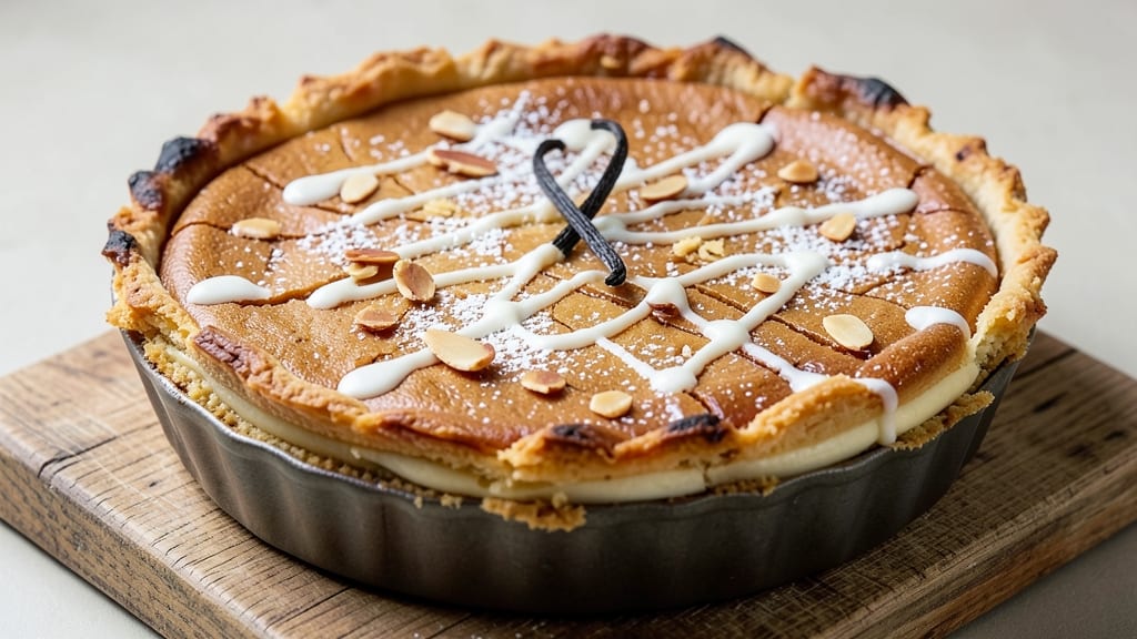 Almond Tart Cake Recipe: Nutty Crunch Meets Silky Vanilla Layers