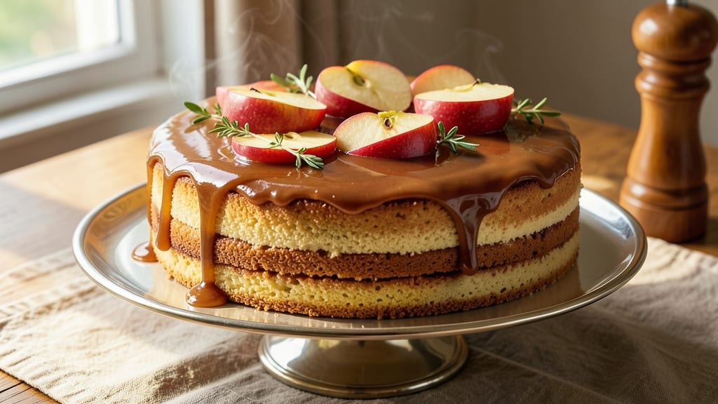Apple Caramel Cake Recipe UK: Buttery Layers and Sticky Caramel Drizzle