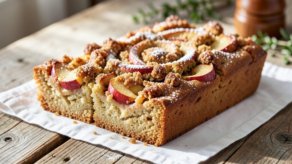 Apple Spice Coffee Cake Recipe: Warm Cinnamon-Apple Streusel Hug