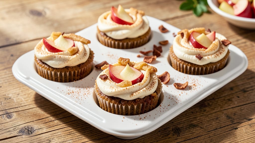 Apple Pie Cupcakes Recipe From Scratch: Mini Dessert With Crust and Filling in One Bite