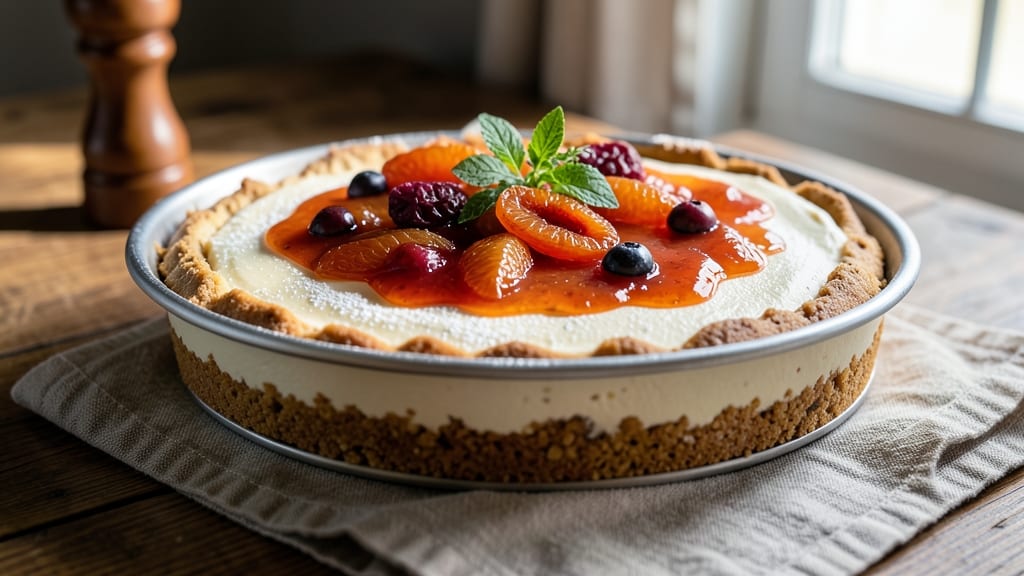Apricot Cheesecake No-Bake Recipe: Silky Texture With Zero Oven Hassle